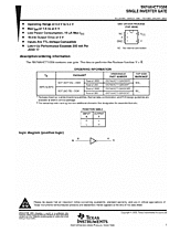 DataSheet SN74AHCT1G04 pdf